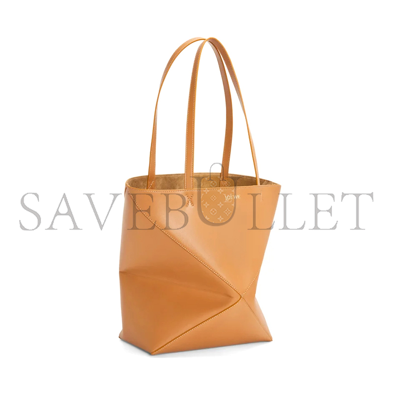 LOEWE MEDIUM PUZZLE FOLD TOTE IN SHINY CALFSKIN A657G50X01 04 (31.5*25.5*14.5cm)